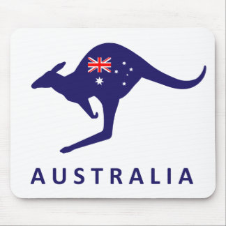AUSTRALIA KANGAROO FLAG MAUS MAG MOUSEPAD