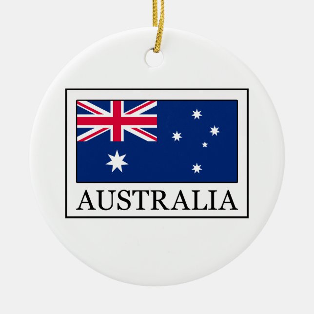 Australia Keramikornament (Vorne)