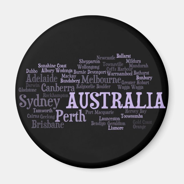 AUSTRALIA Magnet (Vorne)