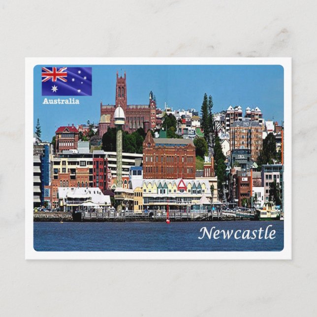 Australia -  Newcastle - Postkarte (Vorderseite)
