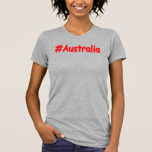 "#Australia" Niedliches Design. Jetzt kaufen T-Shirt