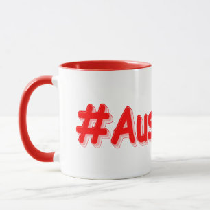 "#Australia" Niedliches Design. Jetzt kaufen Tasse