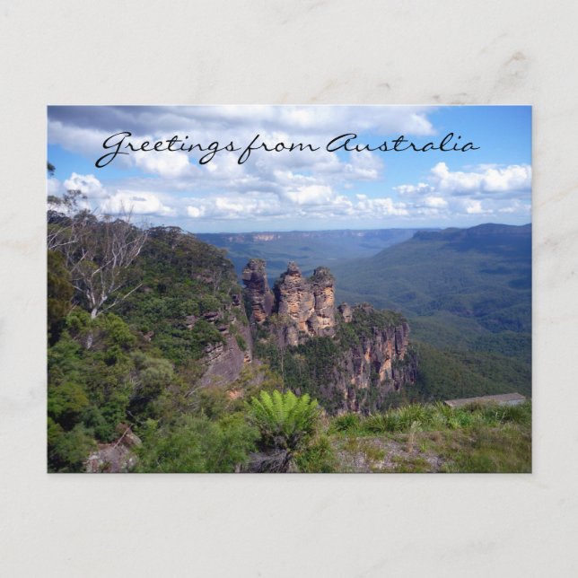 Australia Postkarte (Vorderseite)
