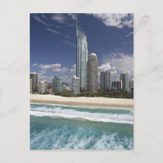 Australia, Queensland, Gold Coast, Surfers Postkarte (Vorderseite)