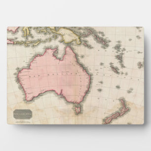 Australia & the South West Pacific Fotoplatte