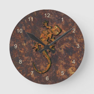 Australian Aboriginal Art Gift Runde Wanduhr