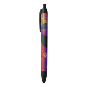Australian Aboriginal Outback Art Styled Pen Kugelschreiber