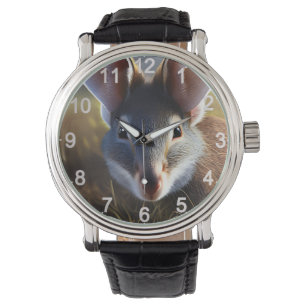 Australian Bilby Alert, Mens Wrist Watch Armbanduhr