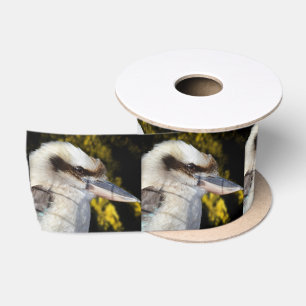 Australian Blue Winged Kookaburra, Satinband