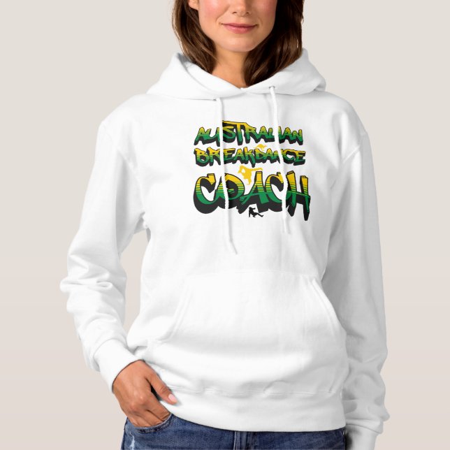 Australian Breakdance Coach Funny Dance Instructor Hoodie (Vorderseite)