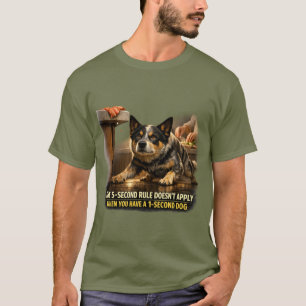 Australian Cattle Dog – 1-Sekunden-Hund-Küchenüber T-Shirt