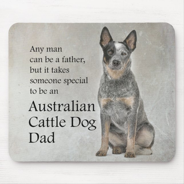 Australian Cattle Dog Dad Mousepad (Vorne)