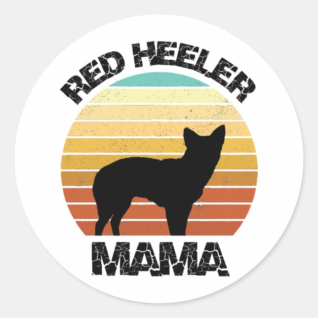 australian cattle dog stickers (Devant)