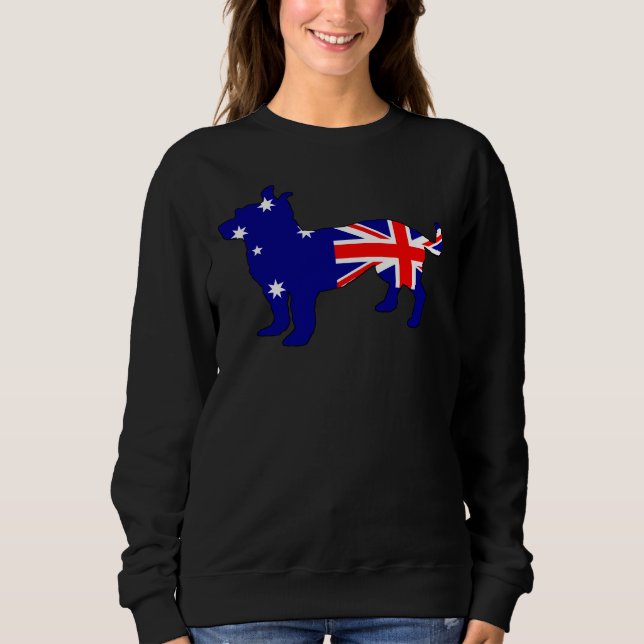Australian Flag Chihuahua Sweatshirt (Vorderseite)