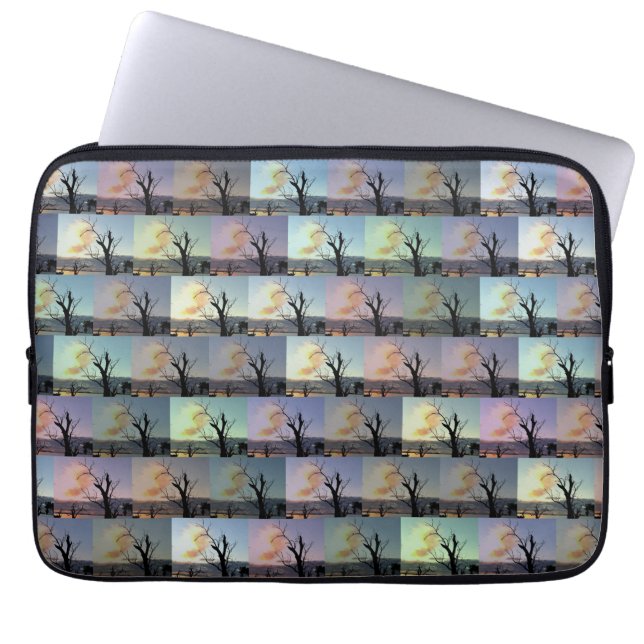 Australian Gum Tree Abstrakt Art, Laptopschutzhülle (Vorderseite)