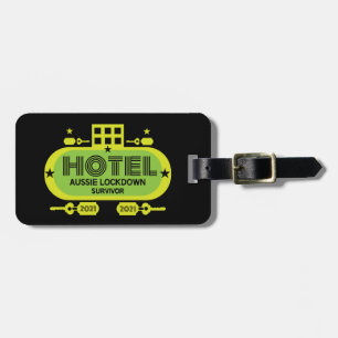 Australian Hotel Quarantine Gifts Überlebende Ta Gepäckanhänger