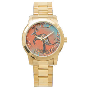 AUSTRALIAN KANGAROO ART ARMBANDUHR