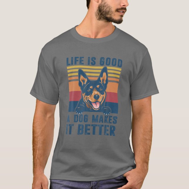 Australian Kelpie Dog Gifts Funny Australian Kelpi T-Shirt (Vorderseite)