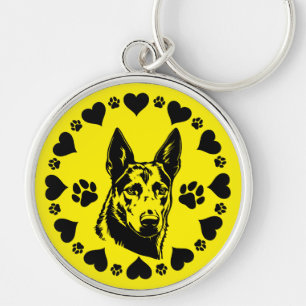 Australian Kelpie Dog Schlüsselanhänger