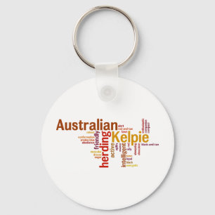 Australian Kelpie Schlüsselanhänger