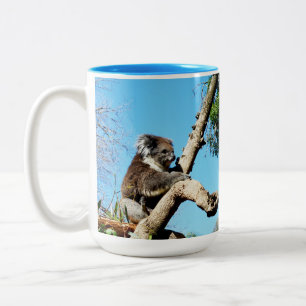 Australian Koala The Tree Whisperer, Zweifarbige Tasse