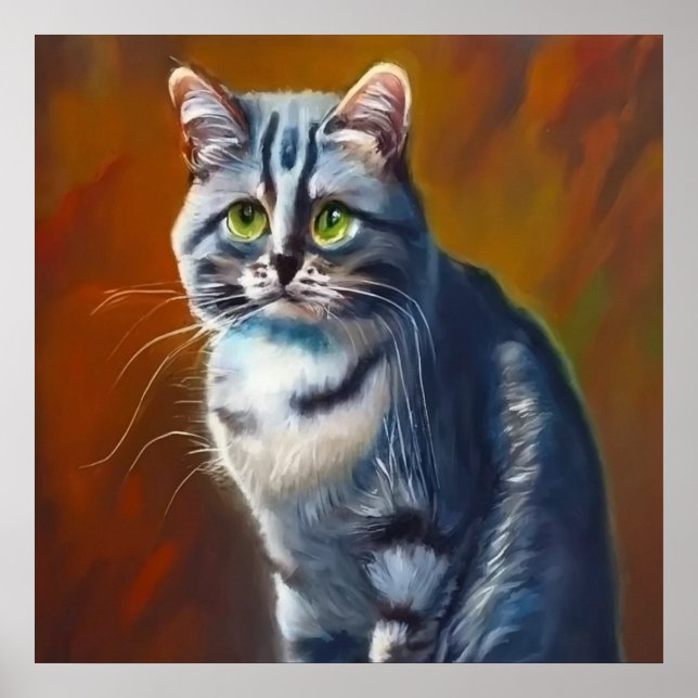 Australian Mist Cat Poster (Vorne)