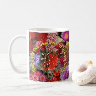 Australian Native Wild Blume Kaffeetasse