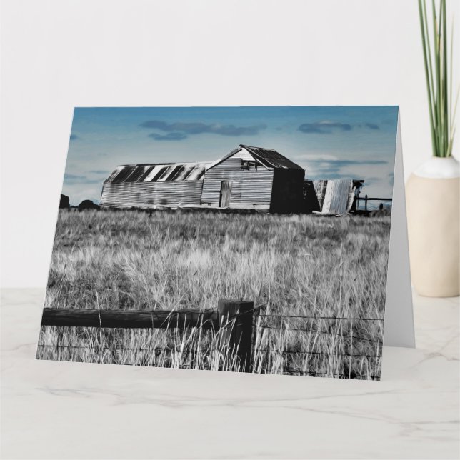 Australian Rural Relank Blank Greeting Card Karte (Vorderseite)