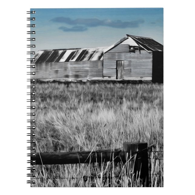 Australian Rural Relic Spiral Notebook Notizblock (Vorderseite)