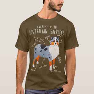 Australian Shepherd Anatomie 1 T-Shirt