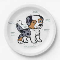 Australian Shepherd Blue Merle Lustige Anatomie