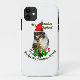 Australian Shepherd Christmas Case-Mate iPhone Hülle