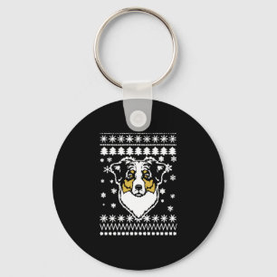 Australian Shepherd Christmas Shirt Schlüsselanhänger
