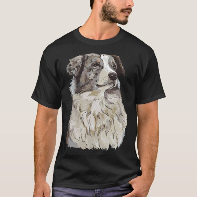 Australian Shepherd Dog   Australian T-Shirt (Vorderseite)