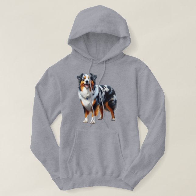 Australian Shepherd Dog Hoodie (Design vorne)