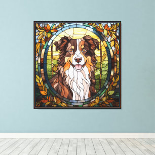 Australian Shepherd Dog Leinwanddruck