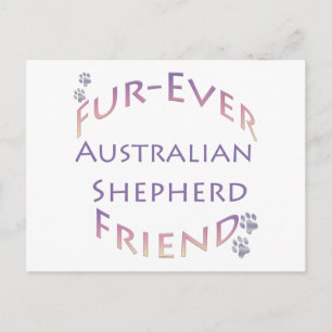Australian Shepherd Furever Postkarte