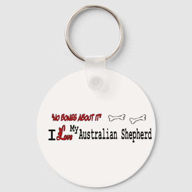 Australian Shepherd Gifts Schlüsselanhänger (Vorderseite)