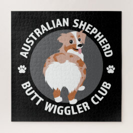 Australian Shepherd Hintern Wigglers Club - Red Me
