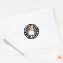 Australian Shepherd Hintern Wigglers Club - Red Me