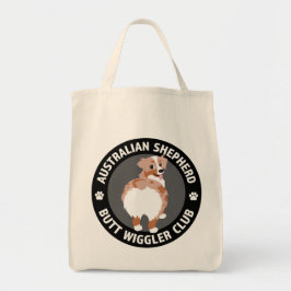 Australian Shepherd Hintern Wigglers Club - Red Me Tragetasche