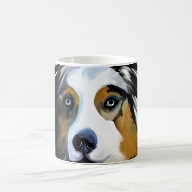 AUSTRALIAN SHEPHERD KAFFEETASSE (Mittel)