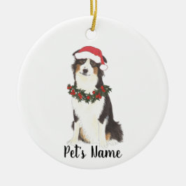 Australian Shepherd Keramik Keramik Ornament