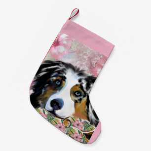 AUSTRALIAN SHEPHERD KLEINER WEIHNACHTSSTRUMPF