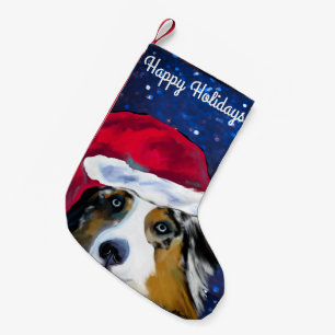 Australian Shepherd Kleiner Weihnachtsstrumpf