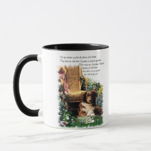 Australian Shepherd Kunstgeschenke Tasse