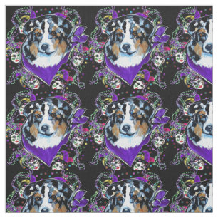 AUSTRALIAN SHEPHERD - MARDI GRAS STOFF