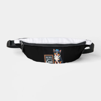 Australian Shepherd Mein Hund denkt, ich bin cool  Bauchtasche