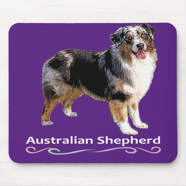 Australian Shepherd Mousepad (Vorne)