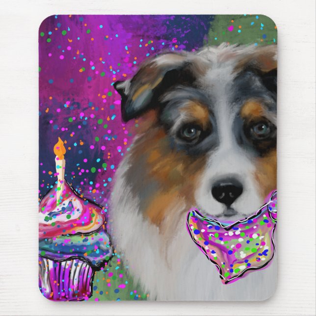 Australian Shepherd Mousepad (Vorne)